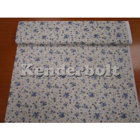 Rózsakert (kék) dekorszövet