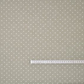 Pöttyös, natúr (4 mm) dekorszövet