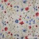 Mezei virágos dekorszövet