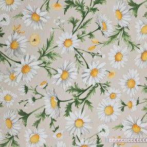 Margaréta, pitypang dekorszövet