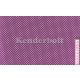 Lila, padlizsán (2 mm) pöttyös pamutvászon