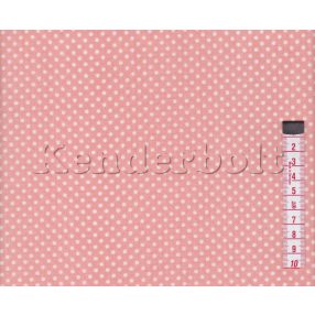 Barack (2 mm) pöttyös pamutvászon