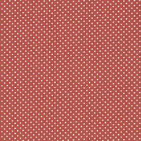 Terrakotta (2 mm) pöttyös pamutvászon