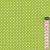 Zöld, kiwi (2 mm) pöttyös pamutvászon