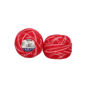 Piros cirmos, meggy (39) Perlé hímzőfonal