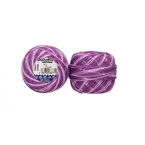 Lila cirmos, levendula (46) Perlé hímzőfonal