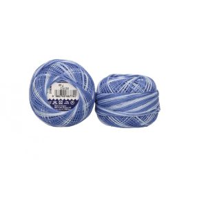 Kék cirmos, páva (52) Perlé hímzőfonal