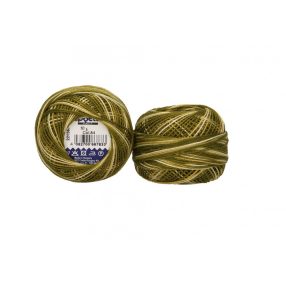 Zöld cirmos, oliva (84) Perlé hímzőfonal