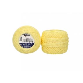 Sárga, citrom (1114) Perlé hímzőfonal