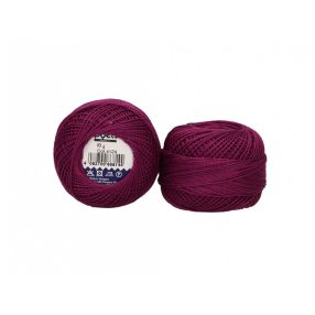 Lila, ciklámen (4124) Perlé hímzőfonal