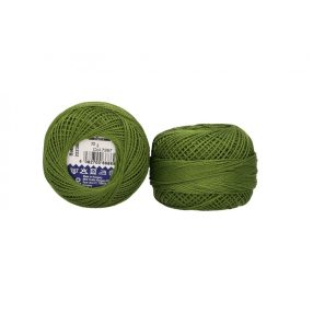 Zöld, avokádó (7267) Perlé hímzőfonal