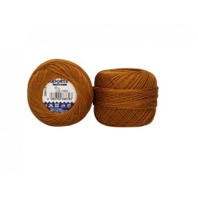 Barna, óarany (7308) Perlé hímzőfonal