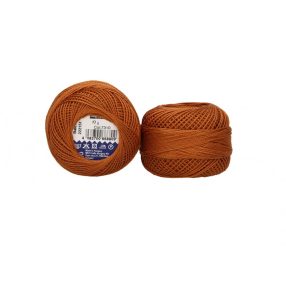 Barna, topáz (7310) Perlé hímzőfonal