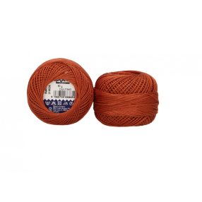 Barna, mahagóni (7340) Perlé hímzőfonal