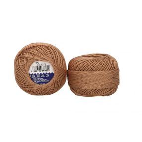 Barna, capuccino (7379) Perlé hímzőfonal