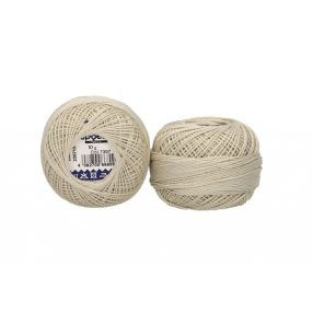 Szürke, ekrüs (7397) Perlé hímzőfonal