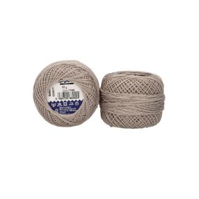 Szürke, hód (7398) Perlé hímzőfonal