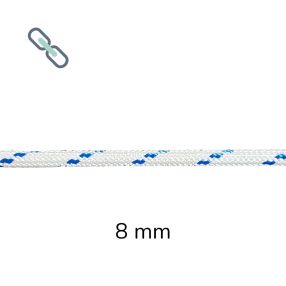 Erős fonatolt kötél jelzőszállal (8 mm)