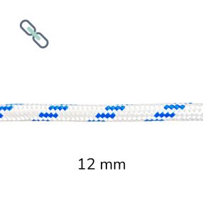 Erős fonatolt kötél jelzőszállal (12 mm)