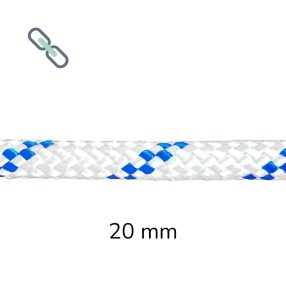 Erős fonatolt kötél jelzőszállal (20 mm)