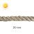 Természetes hatású kültéri PP kötél (20 mm)