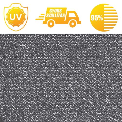 Belátásgátló háló RECYNET PLUS 2 m*10 m (szürke)