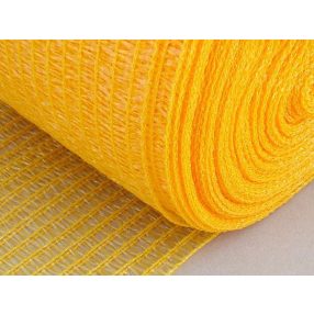 Raschel tömlő 22 cm széles (sárga)
