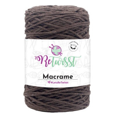 Barna (11) Retwisst Chainy Cotton zsinórfonal (3 mm)