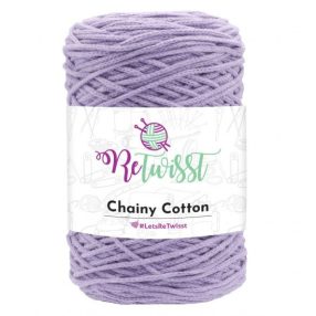 Világoslila (20) Retwisst Chainy Cotton zsinórfonal (3 mm)