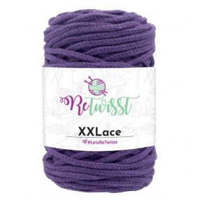 Sötétlila (22) ReTwisst XXLace zsinórfonal (5 mm)