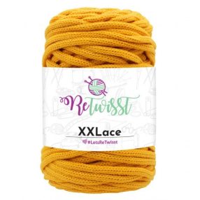Sárga (25) ReTwisst XXLace zsinórfonal (5 mm)
