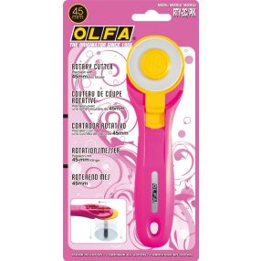 OLFA 45 mm-es körkés (pink)