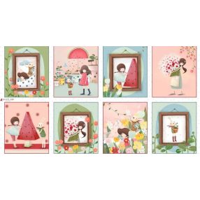 Santoro Melon Drop 26515 Y (panel)