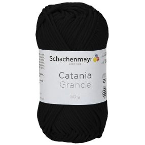 Fekete (110) Schachenmayr Catania Grande horgolófonal