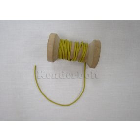 Viaszolt pamut zsinór, NAPSÁRGA