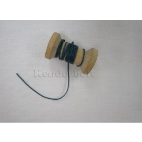 Viaszolt pamut zsinór, SÖTÉTZÖLD