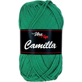 8142 Intenzívzöld Camilla horgolófonal (VLNA-HEP)