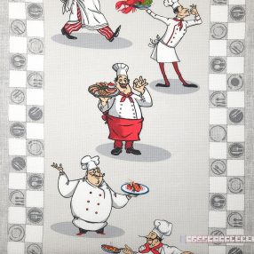 Vidám szakácsok darázsszövet (konyharuha anyag)