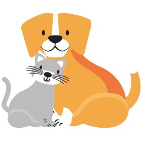 Cicás, kutyás, állatos pamutvásznak