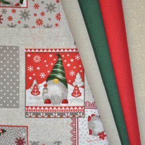 Karácsonyi dekorszövetek