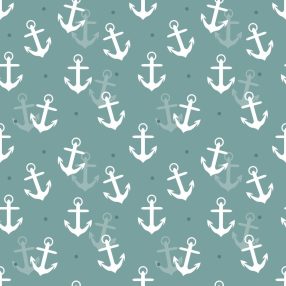 Hajós, tengeri mintás pamutvásznak